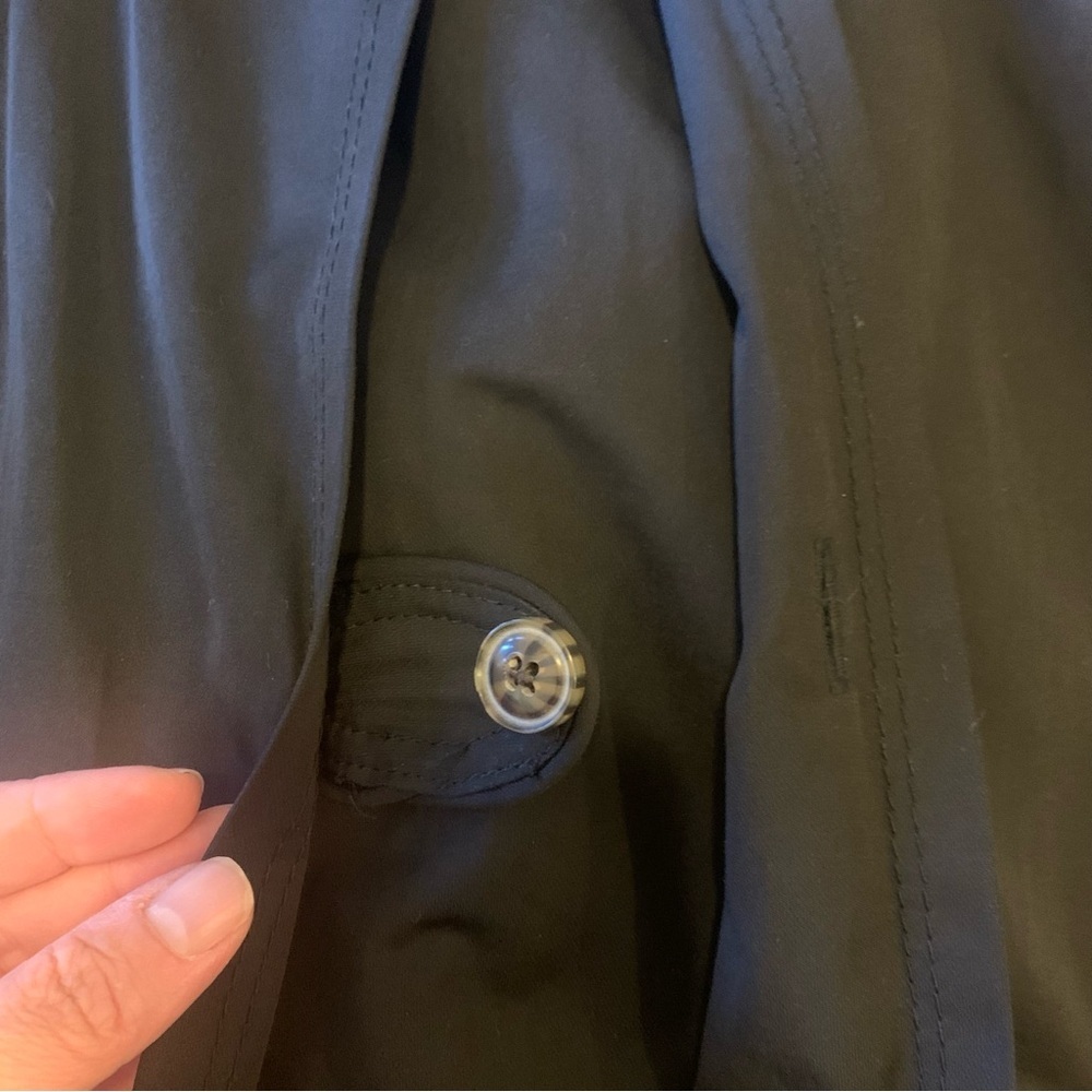 Bebe Black Double Breasted 3/4 sleeve Jacket - Picture 8 of 8